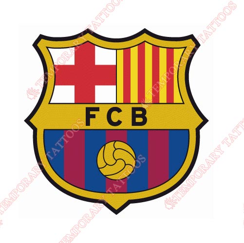 FC Barcelona Customize Temporary Tattoos Stickers NO.8316